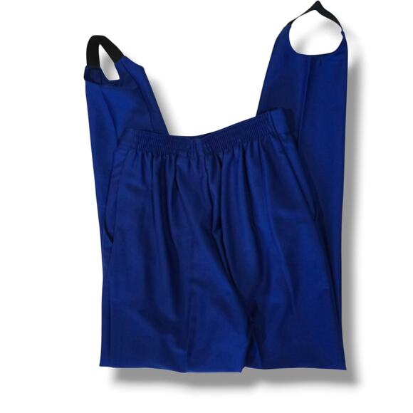 Vintage Worthington Women’s Royal Blue Stirrup Pants – Size 6 - Picture 5 of 9